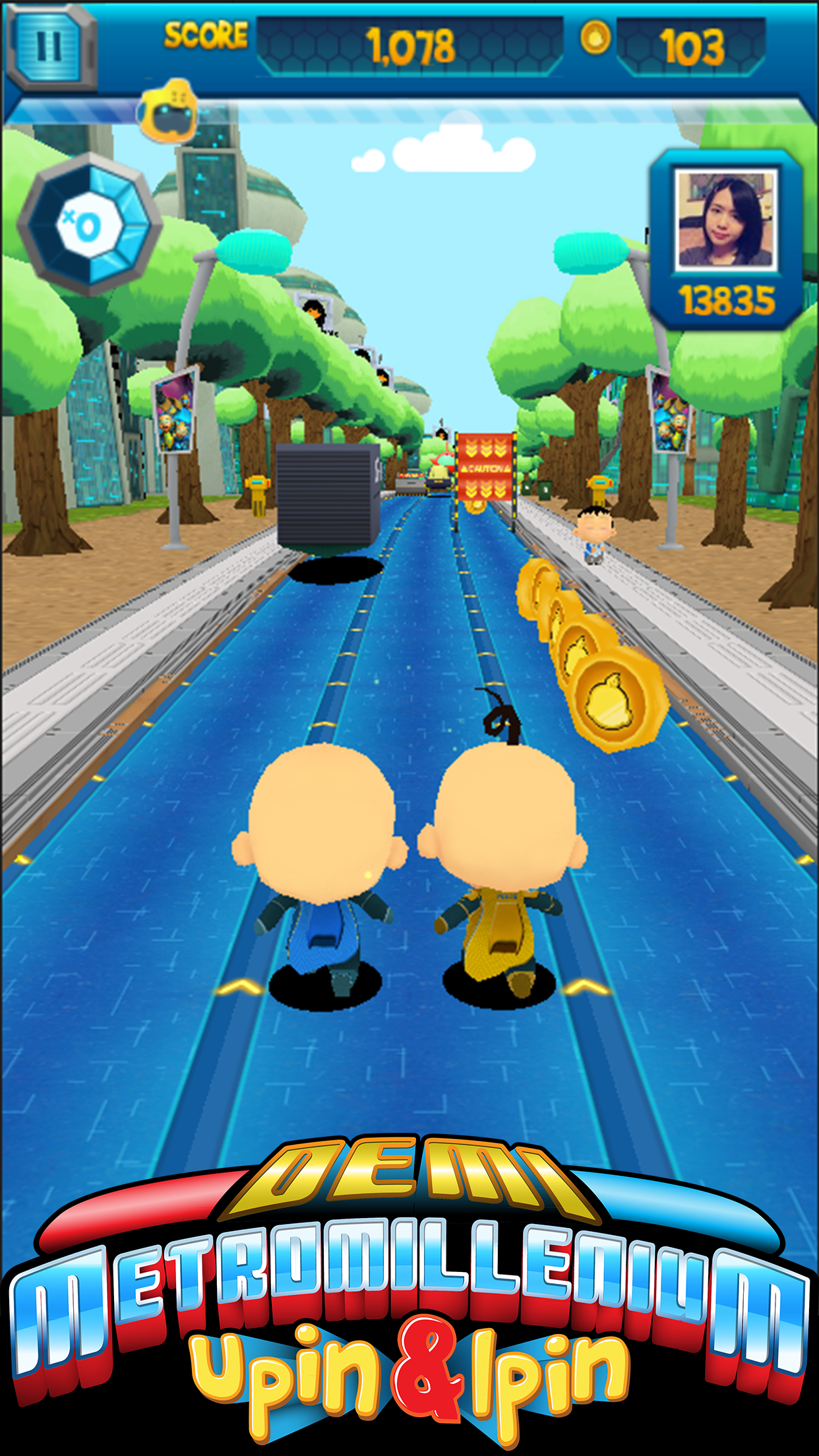 Upin Ipin Demi Metromillenium screenshot 2
