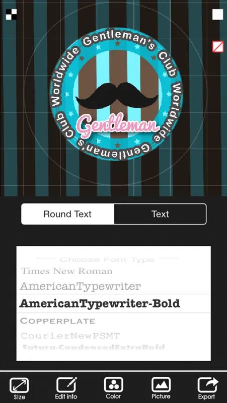 Button Badge Maker - with PDF, E-mail and AirPrint Options screenshot 3 of 5