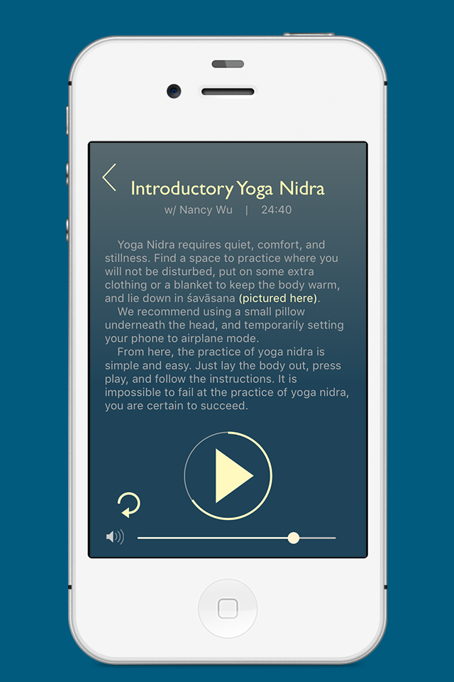 Śavāsana  Relaxation and Guided Meditation