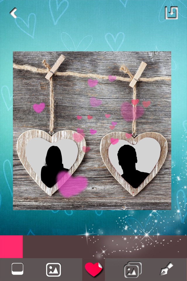 Locket Frames for Love Pics – Filter Your Romantic Photos and Add Sweet Stickers on Virtual Jewelry screenshot 3