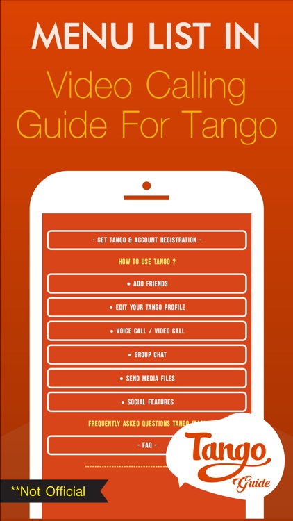 Guide for Video Calling Tango screenshot-4