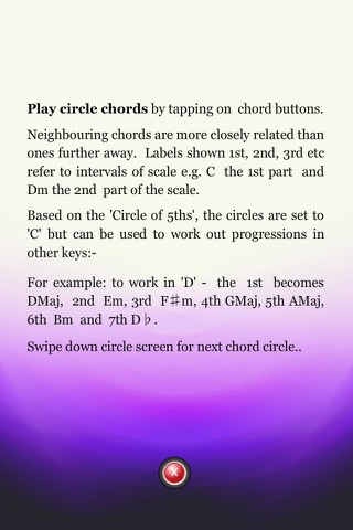 CIRCLE OF 5THS - Chords screenshot 4