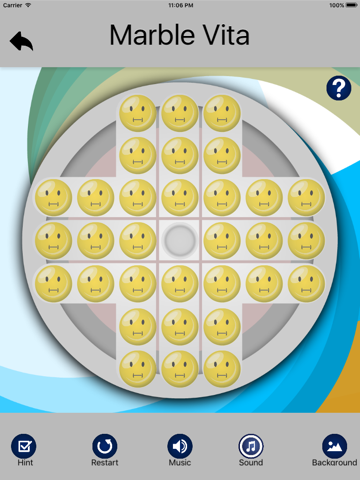 Screenshot #4 pour Marble Vita Free - Play With Peg Solitaire