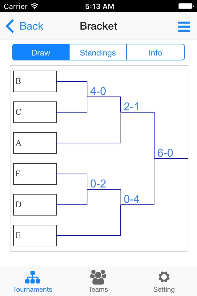 Baseball Tournament Maker screenshot 4