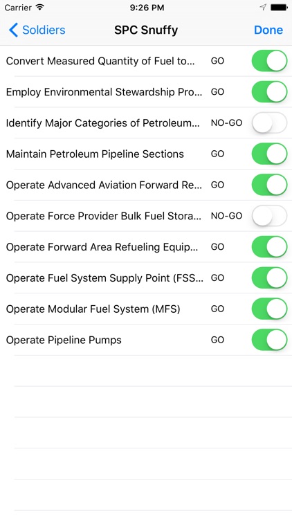 92F Petroleum Supply Specialist