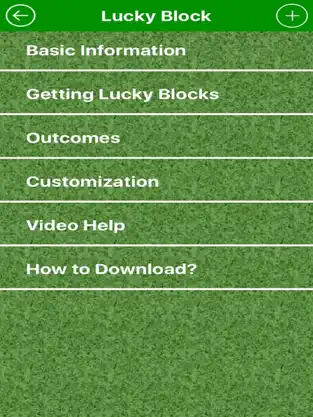 Captura 1 New Lucky Block Mod for Minecraft Game Free iphone
