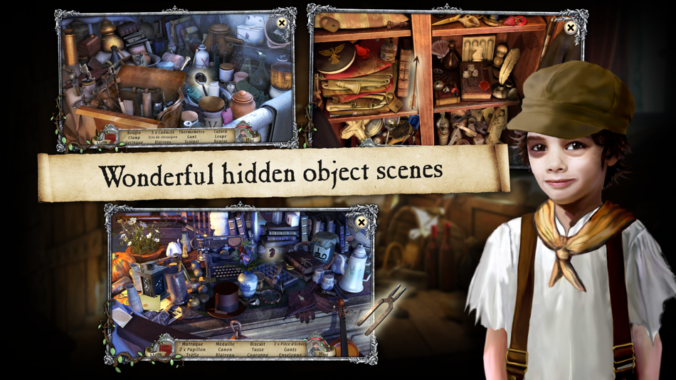 #3. Les Misérables - Valjean's destiny - A Hidden Object Adventure (iOS) โดย: Microids