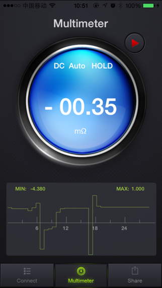 Screenshot #2 pour Digital Multimeter