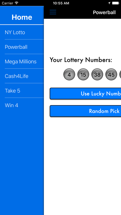 Screenshot #2 pour NY Lotto & Powerball