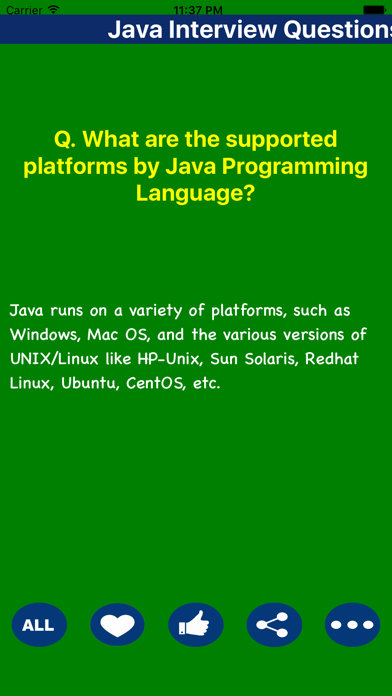 Screenshot #3 pour Java Interview Questions free
