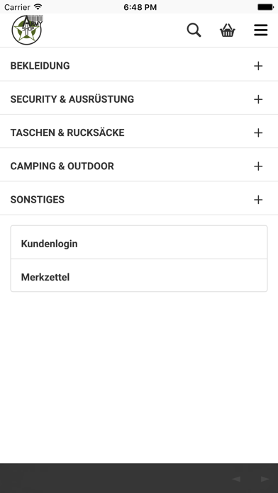 Screenshot #3 pour Army-Shop-BW