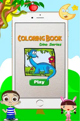 Game screenshot Dino Coloring Book - Dinosaur Drawing for Kids Free Games mod apk