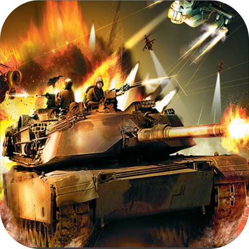 Tank Battle Warfare Icon