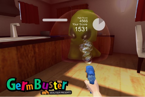 GermBuster VR Google Cardboard screenshot 2