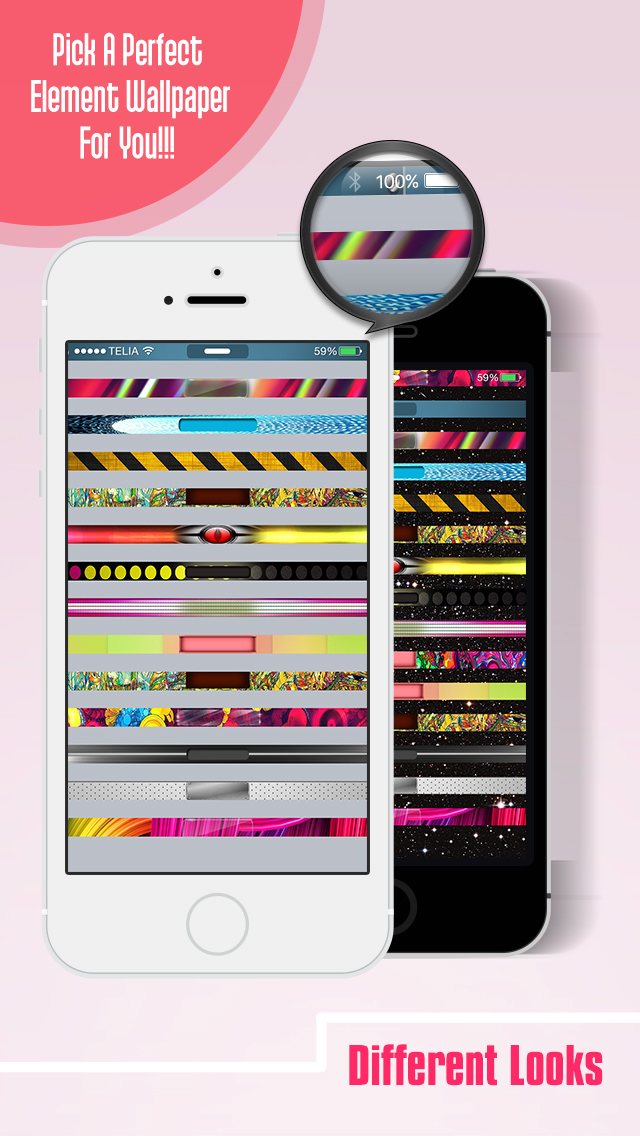 Lock Screen WallpapersStatus Bar Wallpapers and Backgrounds for iPhone iPad and iPods