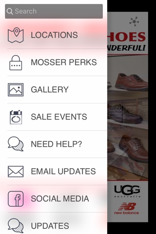 Mossers Shoes screenshot 2