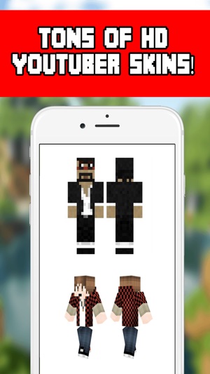 HD Youtuber Skins For Minecraft Pocket Edition(圖2)-速報App