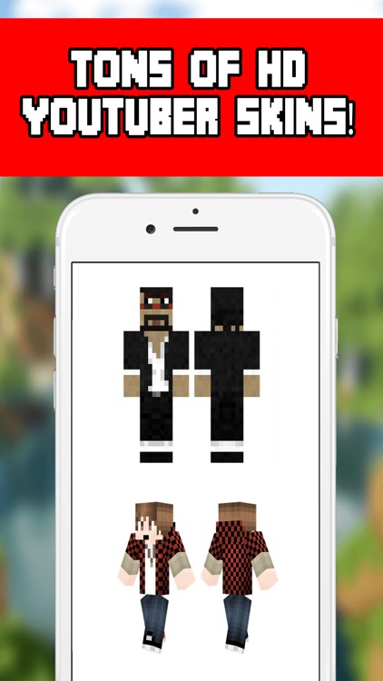 HD Youtuber Skins For Minecraft Pocket Edition