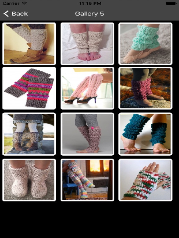 Screenshot #4 pour Crochet Leg Warmers