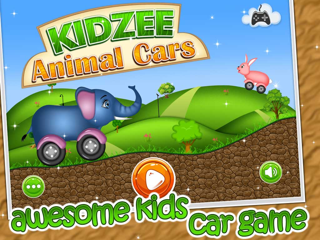 Kidzee - Animal Cars Racing Game for Kids