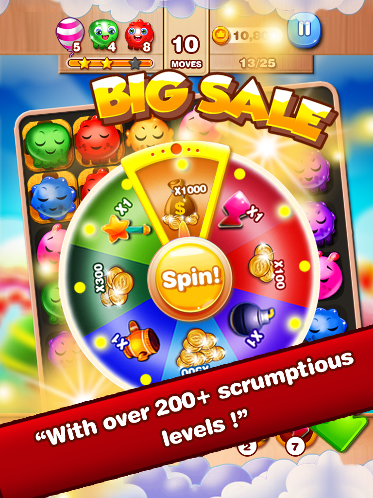 Jelly Crush Mania - A Yummy Jelly Dash Mania Match 3 Game
