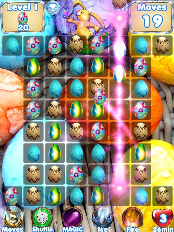 Screenshot #4 pour Easter Egg Games - Hunt candy and gummy bunny for kids