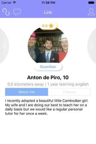 Savant - Discover, Learn and Teach English in your area screenshot 4