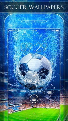 Soccer Wallpapers & Backgrounds HD - Home Screen Maker with True Themes of Footballのおすすめ画像1