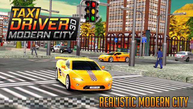 Real Crazy taxi driver 3D simulator free 2016: Drive sports (圖1)-速報App
