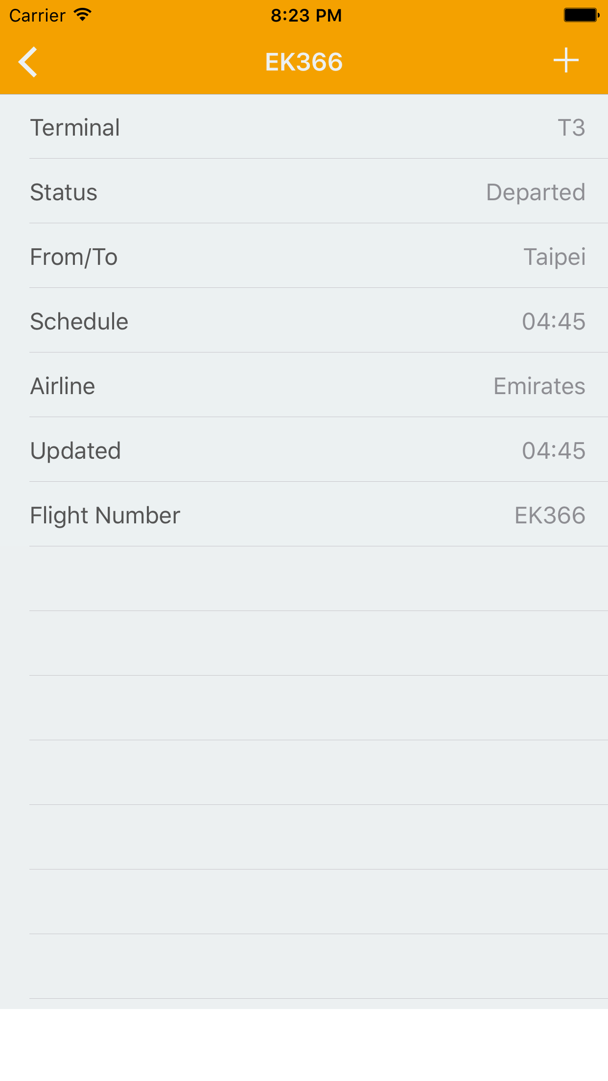 Dubai Airport Flight Status