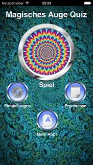 das magische auge stereogramm quiz iphone bildschirmfoto 1