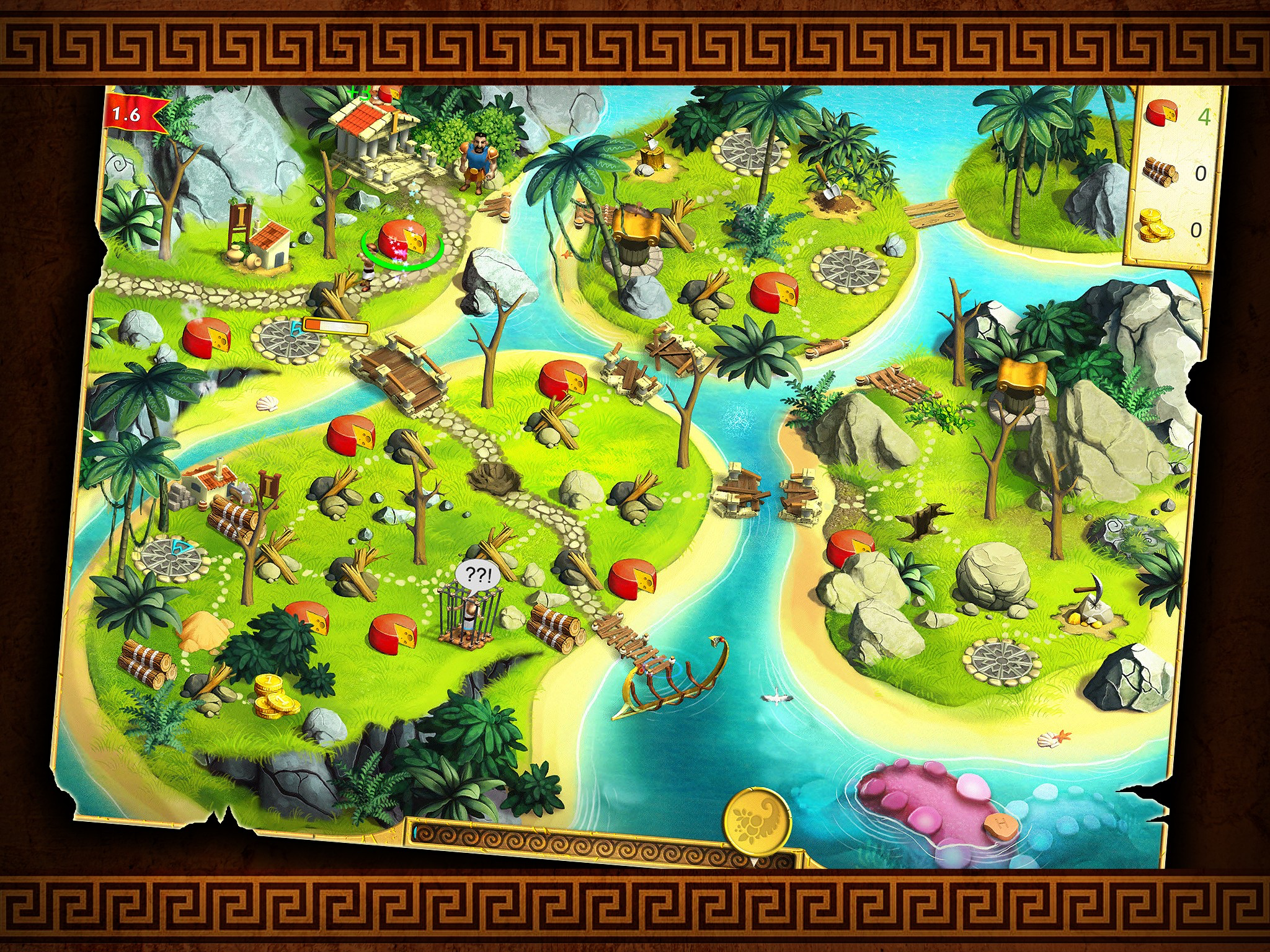 12 Labours of Hercules II: The Cretan Bull - A Strategy Hero Quest Game screenshot 7