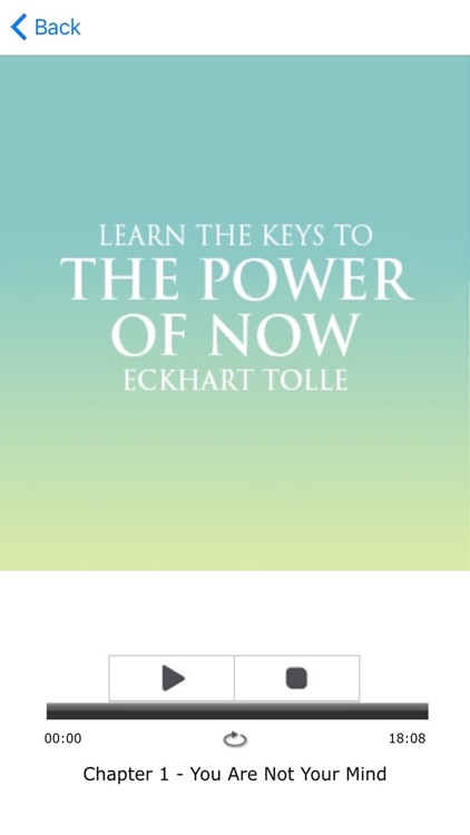 Power of Now Meditations based on Eckhart Tolle screenshot-3
