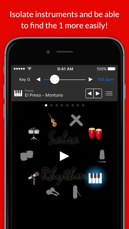 Salsa Rhythm - the Latin Dance Practice Tool