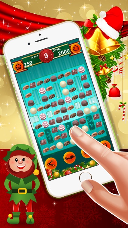 Chocolate Crush Mania : - A match 3 puzzles for Christmas season