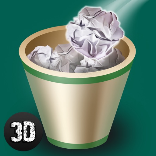 Paper Throw 3D Icon