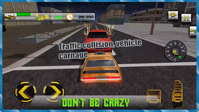 Crazy Taxi Driver Simulator 3D - real free yellow cab racing(圖5)-速報App