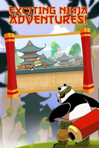 Ninja Panda Master Fighter Pro screenshot 2