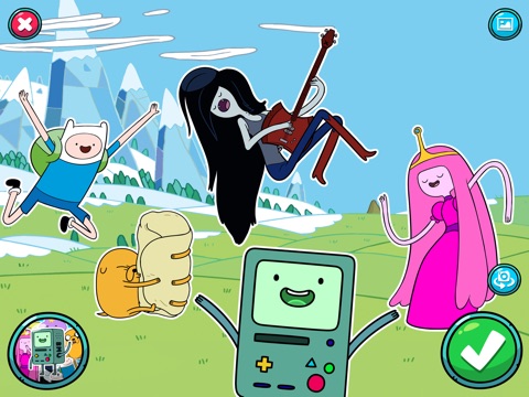 Скриншот из BMO Snaps - Adventure Time Photo Game