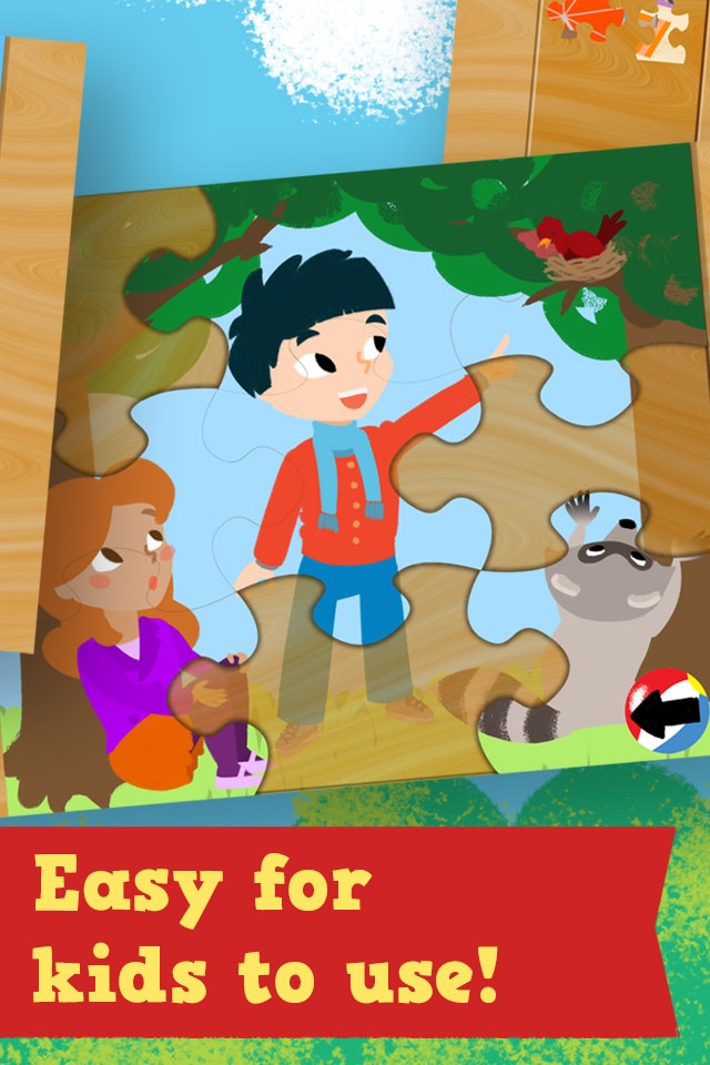 Kids Season Puzzles: Animated Spring, Summer, Fall and Winter Wooden Jigsaw Puzzle Games for Toddler and Preschool Boys and Girls screenshot 3