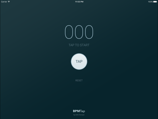 Screenshot #5 pour BPMTap - clean + simple