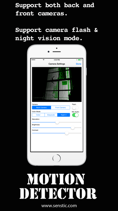 Motion Detector Screenshot