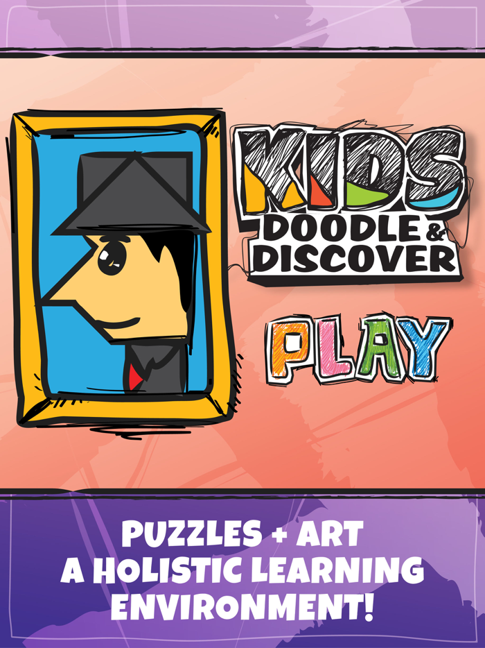 Kids Doodle and Discover Portraits Right Brain Fun