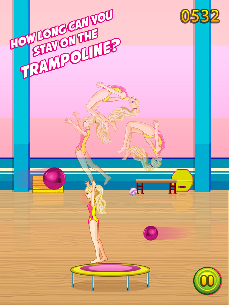 Amazing Princess Gymnastics Trampoline screenshot 5