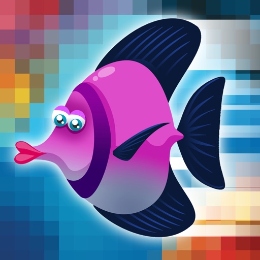 Big Fins Coral Swim - FREE - Fish Jump & Dive 3D Colorful Reef Adventure Race Icon