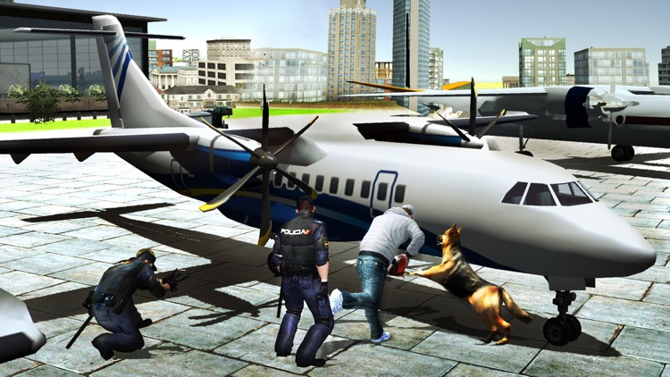 Police Dog Chase Simulator 3D – An impossible airport chase simulation game screenshot-3