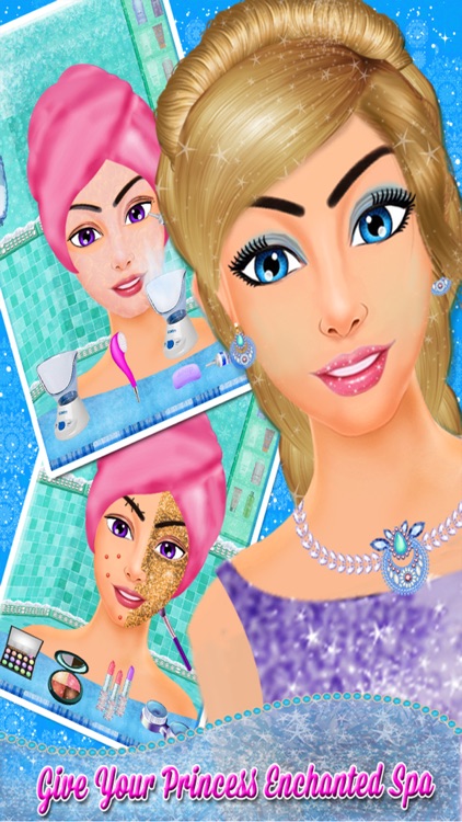 Ice Princess Makeover Salon: Ice Frozen Princess Spa, Makeup & Dress Up Makeover - Girls games for girls