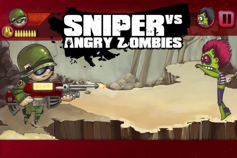 Sniper vs Angry Zombies screenshot 2