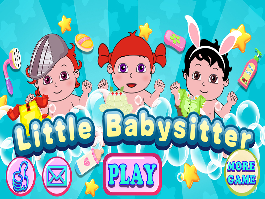 Belle little newborn babysitter (Happy Box) baby care game for kids screenshot 10
