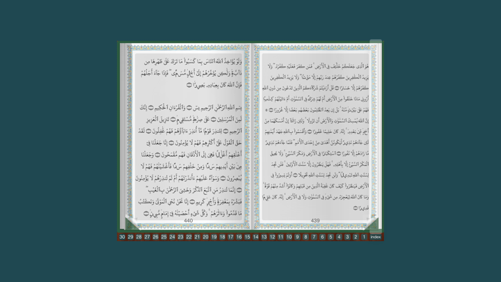 Screenshot #2 pour the Holy Quran TV!